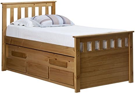 Verona Captains Bed Guest Bed Standard Single Single Antique