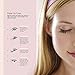 Vassoul Dual Magnetic Eyelashes-0.2mm Ultra Thin Magnet-Lightweight & Easy to Wear-Best 3D Reusable Eyelashes Extensions