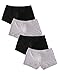 David Archy Men's 4 Pack Low Rise Micro Modal Plus Trunks