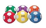 School Smart No 5 Soccer Balls, Set of 6