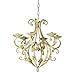 Gifts & Decor 57070447 Regal Chandelier, Cream