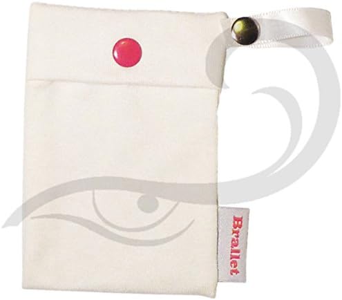 Brallet Wallet for Inside Bra All Colours (White Beer)