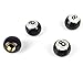 MM-Sports-USA Bicycle [Qty: 1] Set of 4 Billiards 8-Ball Shaped Tire Valve Stemsthumb 4
