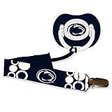 Baby Fanatic Pacifier with Clip - Penn State University