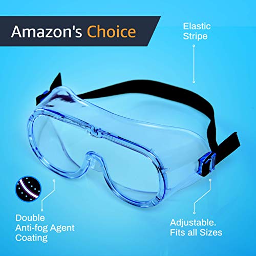 Medical Safety Goggles FDA Registered AntiFog Eye Protection