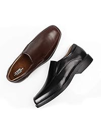 La Milano - Mocasín de piel para hombre, ancho y ancho