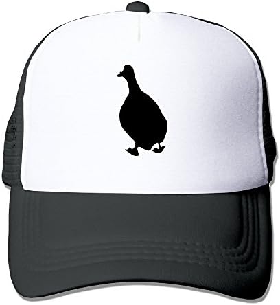 Pengle Hats Back Silhouette Goose Trucker Hats Character Designs Hip Hop Baseball Caps