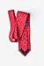 Men's 100% Microfiber Math Equations Novelty Tie Necktie - RED (Regular Length)