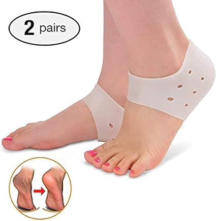 silicone heel cups for cracked heels