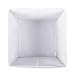 DII Non Woven Polyester Storage Bin, Chevron, Black, Small Set of 2