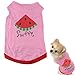 Howstar Pet Shirt, Printed Puppy Shirt Dog Clothes Soft Vest for Summer Pet Apparel