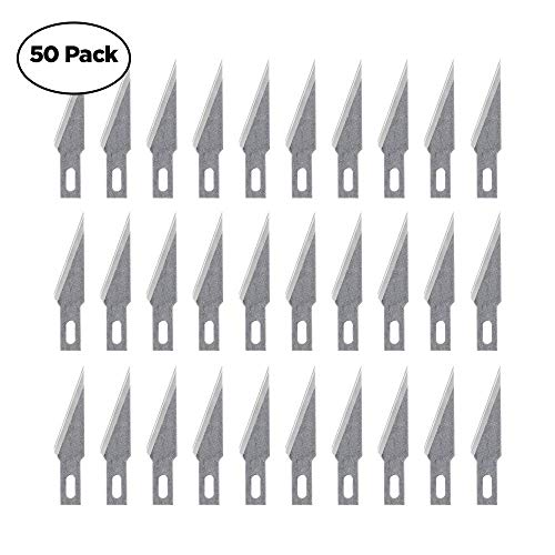 Craft Knife & Self Healing Cutting Mat Set – 12x18 Reversible Cutting Mat & 2 Hobby Craft Knives with 50 Extra Blades Making The Ultimate Arts & Crafts Kit (12x18) - Thumbnail 2