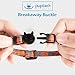 PUPTECK 2 Pack Adjustable Bowtie Small Dog Collar with Bell Charm (8-11