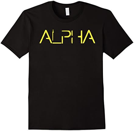 Men's Alpha T-Shirt Medium Black