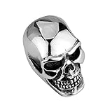 Stainless Steel very Big and Heavy Skull Ring (Available in Sizes 10 to 14) size 10