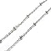 12 PCS Stainless Steel Satellite Chains Beaded Cable Chain Necklace Bulk for Jewelry Making (20 Inch(2mm))
