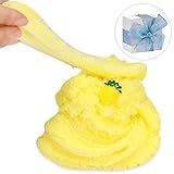 Cloud Slime （Scented）with Charm Fluffy Fairy Putty Floam Stress Relief Toys for Girls and Boys , Super Soft and Non-sticky (8oz 220ML With Gift Box)