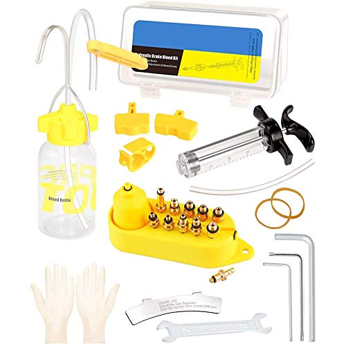 VOANZO 1 Set Bicycle Disc Brake Oiling Tool Mineral Oil Plug Bleed Hydraulic Refueling Tools