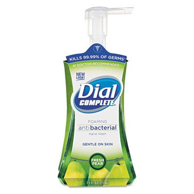 Dial Complete Antibacterial Foaming Hand Wash - Fresh pear - 7.5 oz - 2 pk