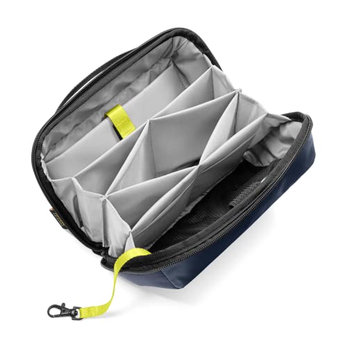tomtoc Kabel Organizer Tasche Kabeltasche, Elektronik Tech Pouch Laptop Zubehörtasche, Cable Bag Case für Ladekabel, Festplatte, MacBook Adapter, Lade
