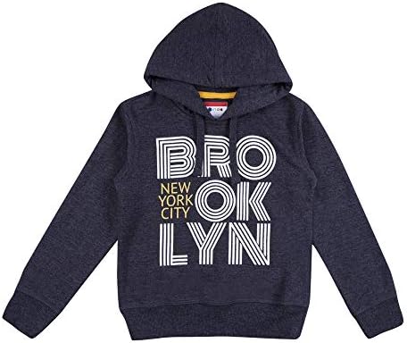 KINDO Winter Exclusive Kidswear Boy's Graphic Printed Pullover Sweatshirt Hoodie