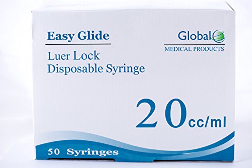 EASY GLIDE 20ml Luer Lock / 10-Pack