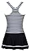 Women's One Piece Ruched Push up Swimdress Slimming Tummy Control Swimsuit