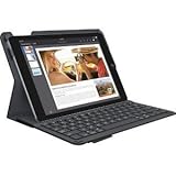 Logitech Canvas Keyboard/Cover Case (Folio) for iPad Air 2 - Black