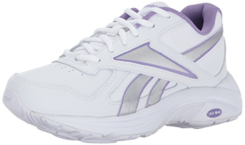 Reebok women s walk ultra v dmx max track shoe, white/s…