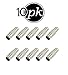 BNC Connector - Coupler (10 Pack) BNC Female to Female, Adapter for CCTV