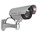 JOOAN CCTV Security Fake/Dummy Camera Outdoor Bullet Camera with 1 Flashing Light