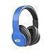 Altec Lansing MZX300-BLU Wireless Over Ear Bluetooth Headphones with Microphone, Blue