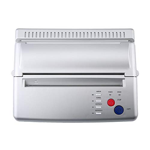 Homgrace Tattoo Stencil Transfer Machine, Thermal Copier Printer with Paper Pack for Tattoo Transfer