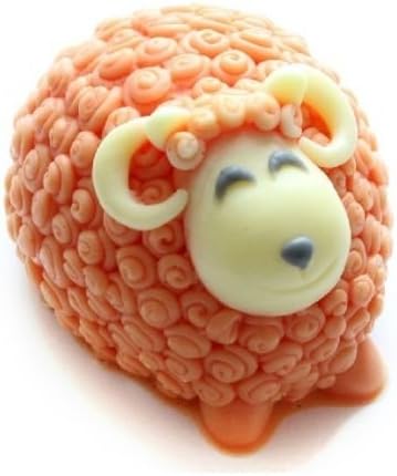 3d Rose Sheep Soap Mould Flexible Silicone Handmade Candy Candle Mold Resin Fimo