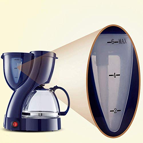 BJLWTQ Kaffeemaschine, Compact Filterkaffeemaschine, 0.6L Kapazität Kaffeemaschine Producing bis zu 5 Tassen, Timer… – Bild 4
