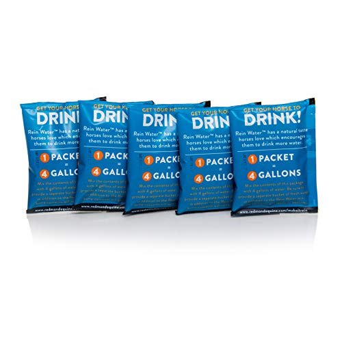 REDMOND Rein Water Thirst Quencher for Dehydrated Horses, Electrolyte