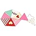 Polka Dot Balloons Set of 100 Pink White Red Latex Balloon with 1 mix Pennant Flags for Festival Christmas Wedding Birthday Party Decorations(Pink)