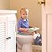 VICSOU Folding Large Non-Slip Potty Training Seat for Boys and Girls, Travel Portable Reusable Toddlers Toilet Seat Covers Liners Fits Round & Oval Toilets with Carry Bag