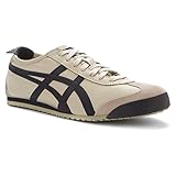 Onitsuka Tiger Mexico 66 Fashion Sneaker, Birch/India Ink/Latte, 11.5 M Men's US/13 Women's M US