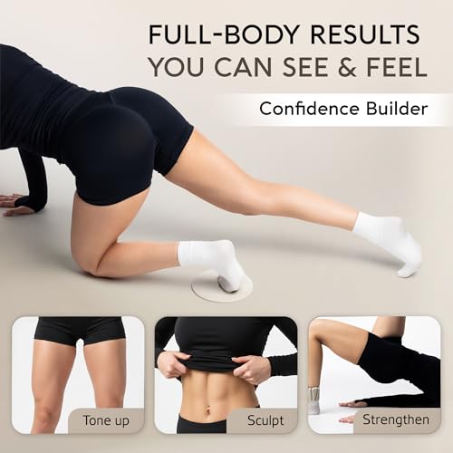 Pilates 101 Essential Pilates Kit & Equipment — Pilates Ring, Mini Ball, Resistance Bands, Hand Weights, Adjustable Ankle & Wrist Weights, Gliding Discs | 7-Piece Studio-Quality Set for Home & Studio