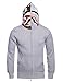 Christo Mens Hoodies Sweatshirt Fashion Outdoor Tracksuit Casual Hip-Hop Funny Coat, Grey01, M