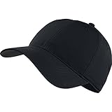 Nike Golf Tech Adjustable Blank Custom Hat Cap - Personalize With Your Own Team Or Business Logo (Black)