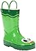 Western Chief Kids Boys' Waterproof Easy-On Character Rain Boot , Fritz the Frog, 6 M US Toddler