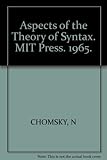 Aspects of the Theory of Syntax, hb