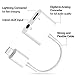 Headphone Jack Adapter Dongle for iPhone Xs/Xs Max/XR/ 8/8 Plus/X (10) / 7/7 Plus, Adapter to 3.5mm Jack Converter Car Charge Accessories Cables & Audio Connector 2 in 1 Earphone Splitter Adaptorthumb 1