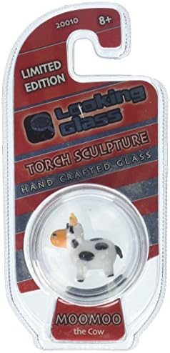 Looking Glass Moomoo the Cow Miniature Glass Collectible, Pack of 1