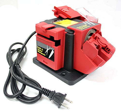 9TRADING Multi-Task Electric Knife Scissor Drill Bit Chisel Planer Sharpener 110V 65W