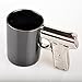 UCEC Gun-Shaped Ceramic Coffee Mug - Unique Father's Day Gift Idea for Gun Enthusiasts - Novelty Coffee Cup