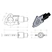 Quick Time Performance 10225 2.25 Inch Stainless Steel QTP Exhaust Cutout
