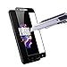 Oneplus 5 Screen Protector,[2 PACK] Linboll Tempered Glass Screen Protector 2.5D Arc Edges 9 Hardness HD (Full Screen Coverage),[Easy Installation][Bubble Free] for Oneplus 5 [black]